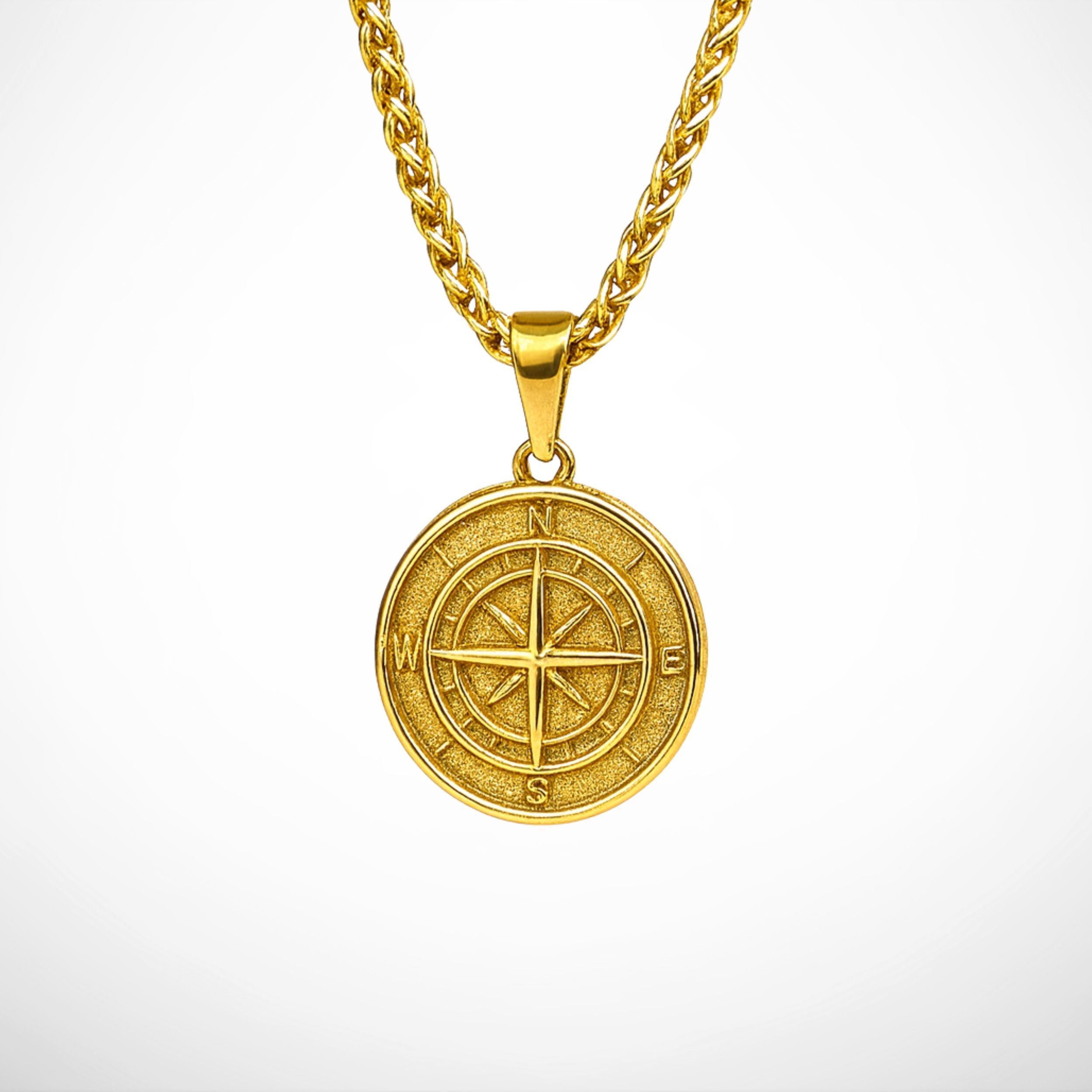COMPASS PENDANT (18K GOLD)