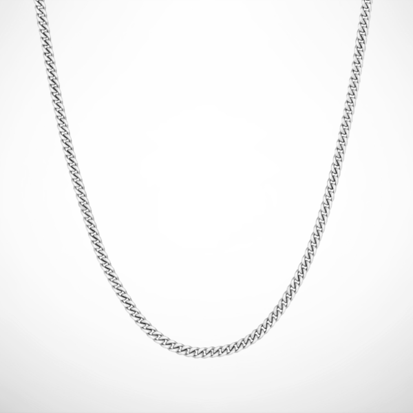 CUBAN CHAIN (SILVER) 3MM