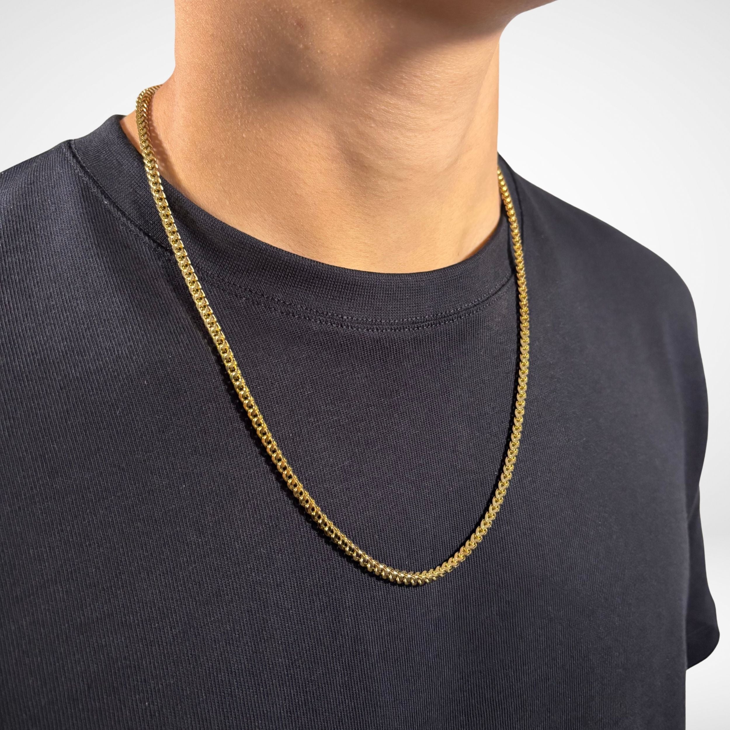 FRANCO CHAIN (18K GOLD) 3MM
