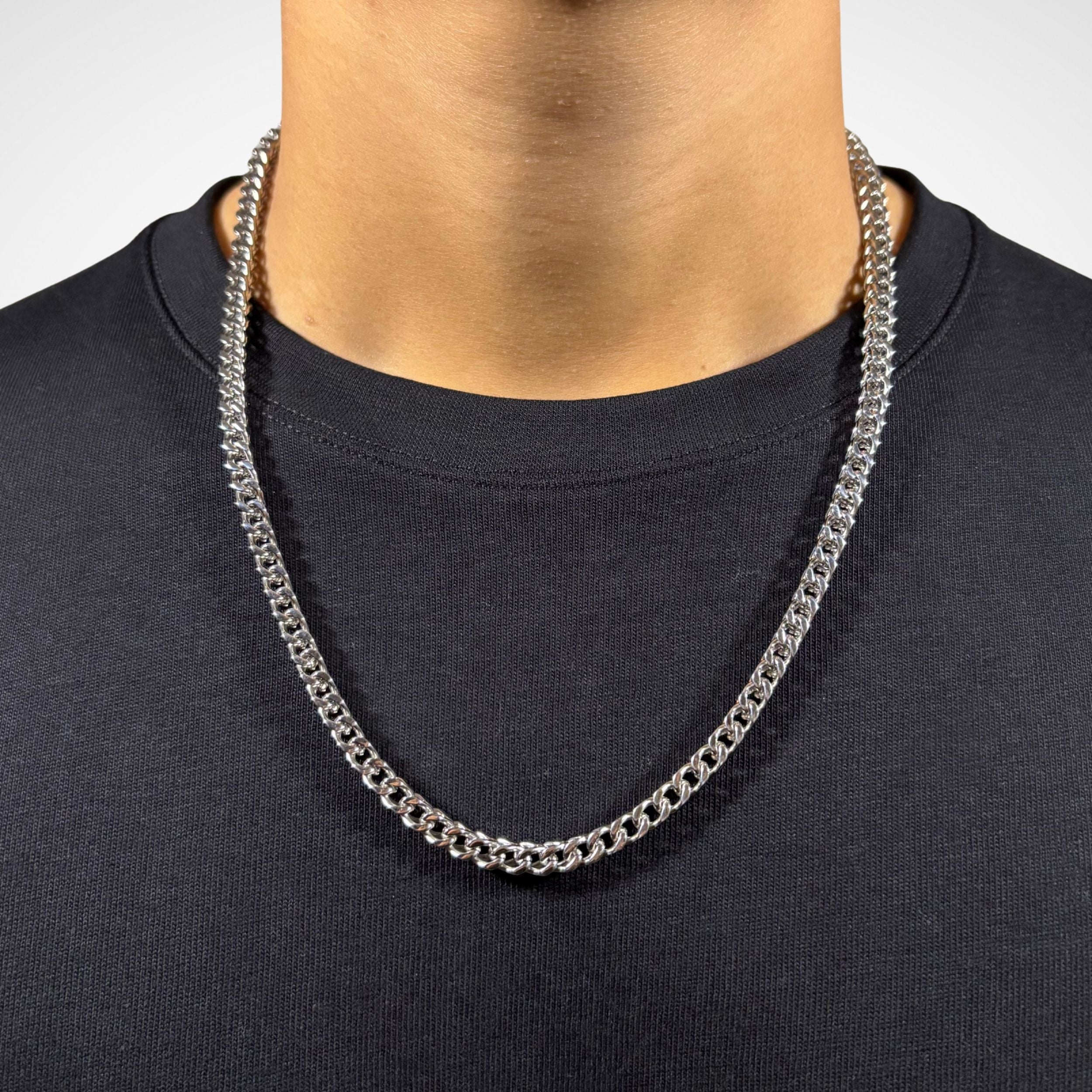 FRANCO CHAIN (SILVER) 5MM