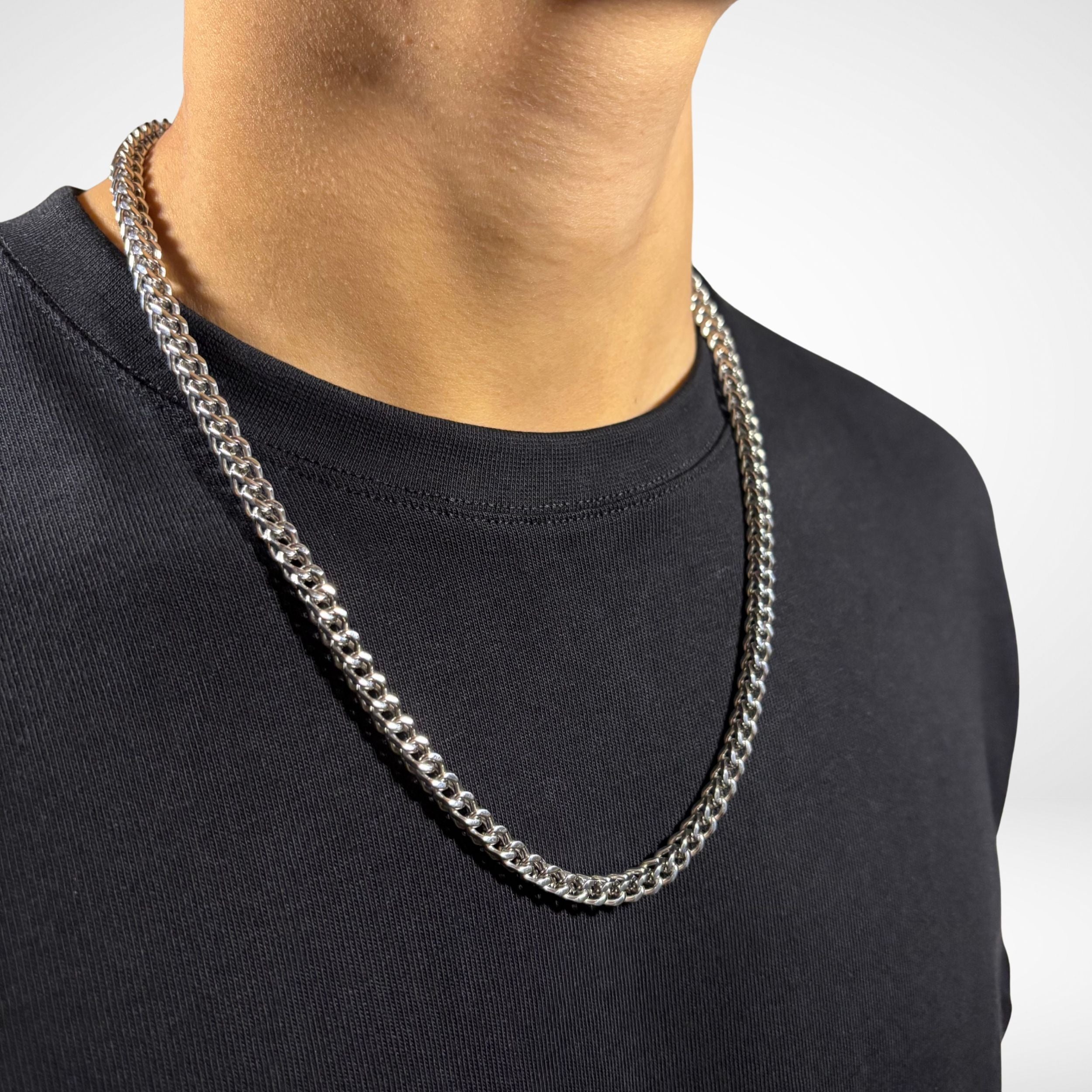 FRANCO CHAIN (SILVER) 5MM