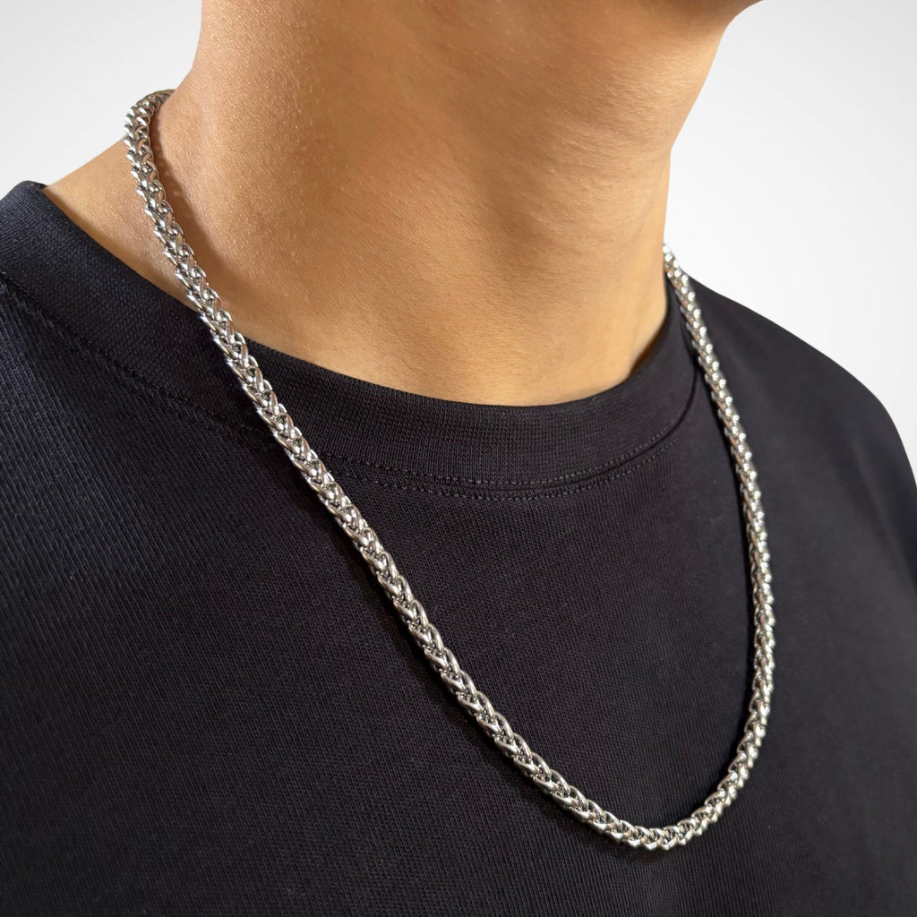 WHEAT CHAIN (SILVER) 5MM