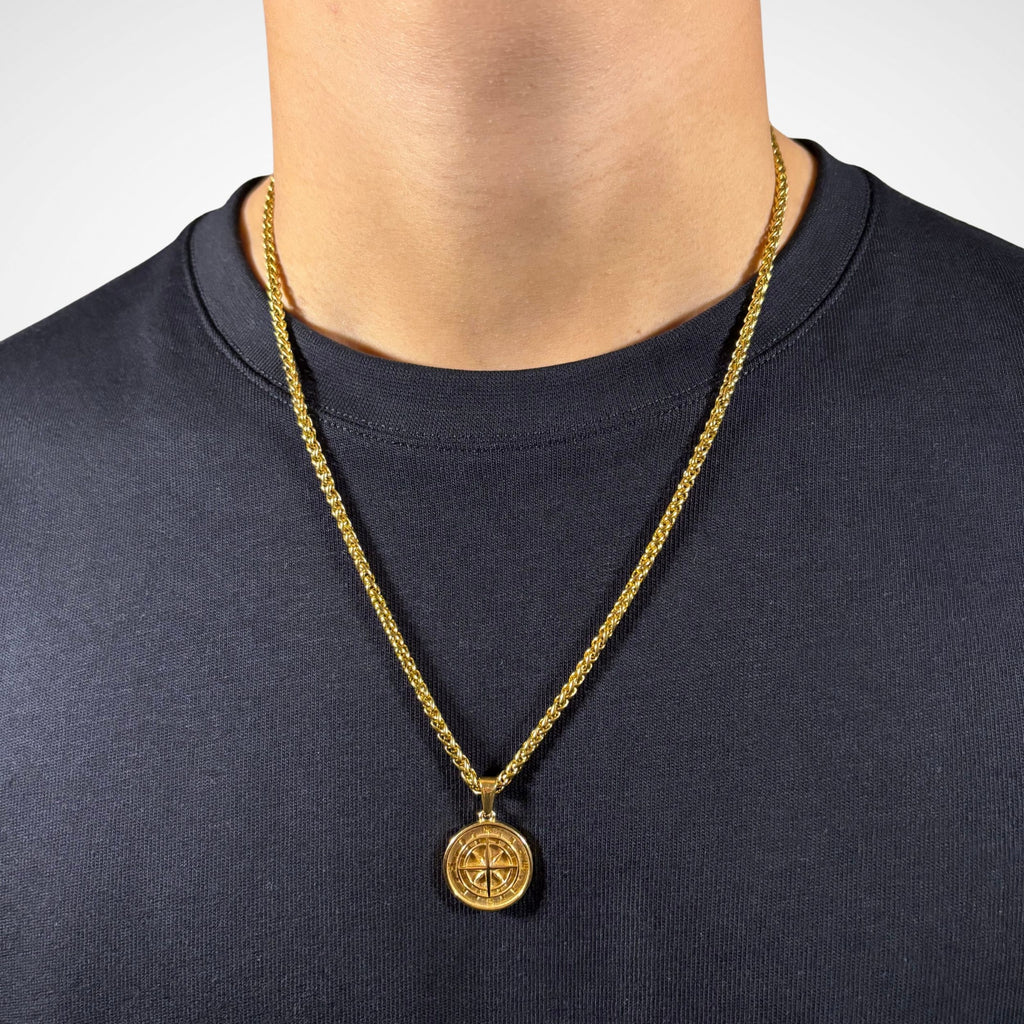 COMPASS PENDANT (18K GOLD)