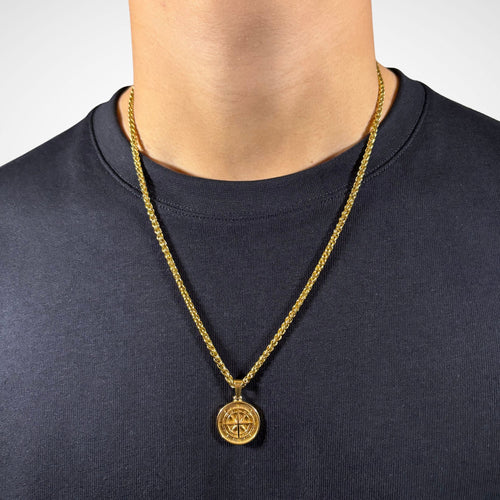 COMPASS PENDANT (18K GOLD)