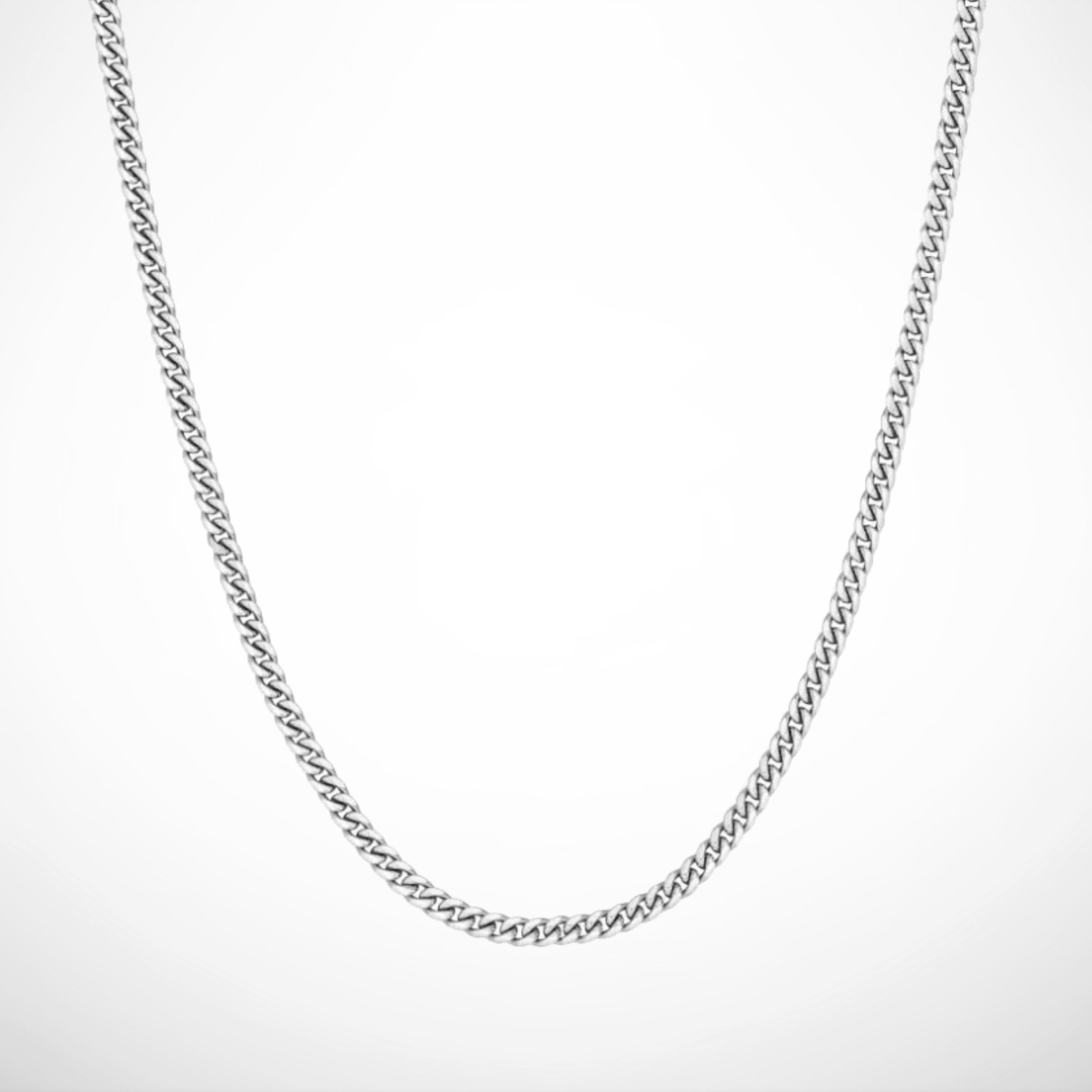 CUBAN CHAIN (SILVER) 3MM