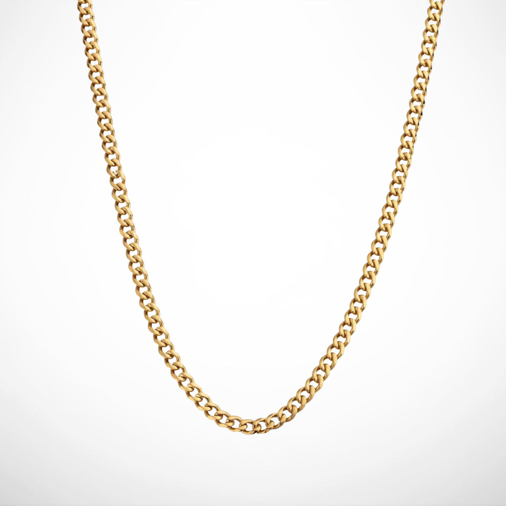 CUBAN CHAIN (18K GOLD) 5MM