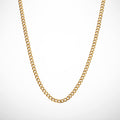 CUBAN CHAIN (18K GOLD) 5MM