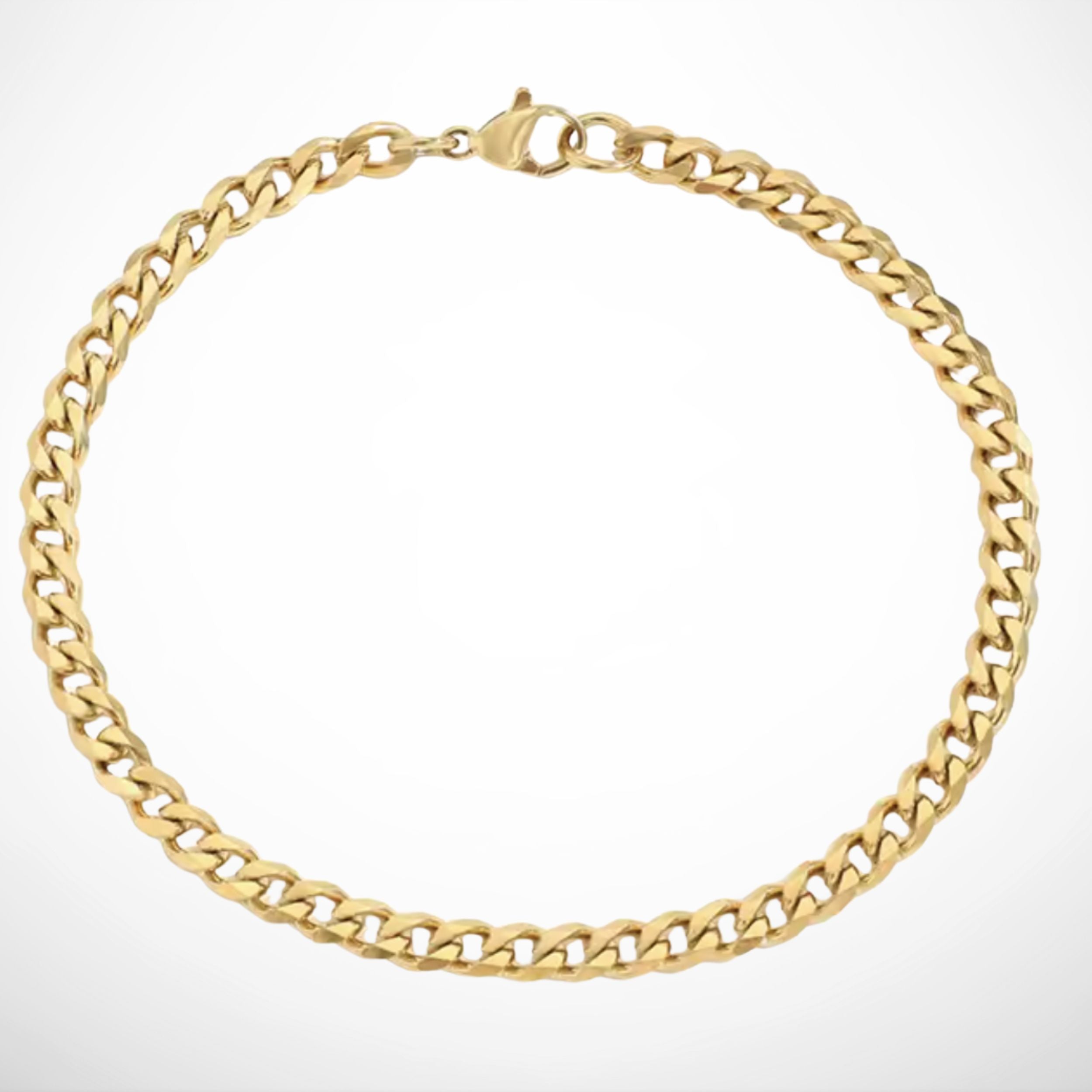 CUBAN BRACELET (18K GOLD) 5MM