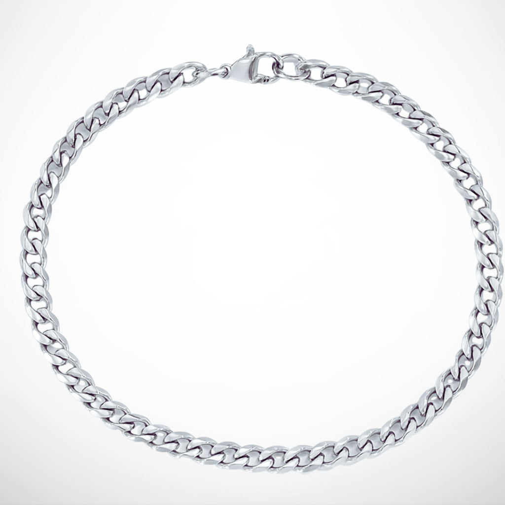 CUBAN BRACELET (SILVER) 5MM