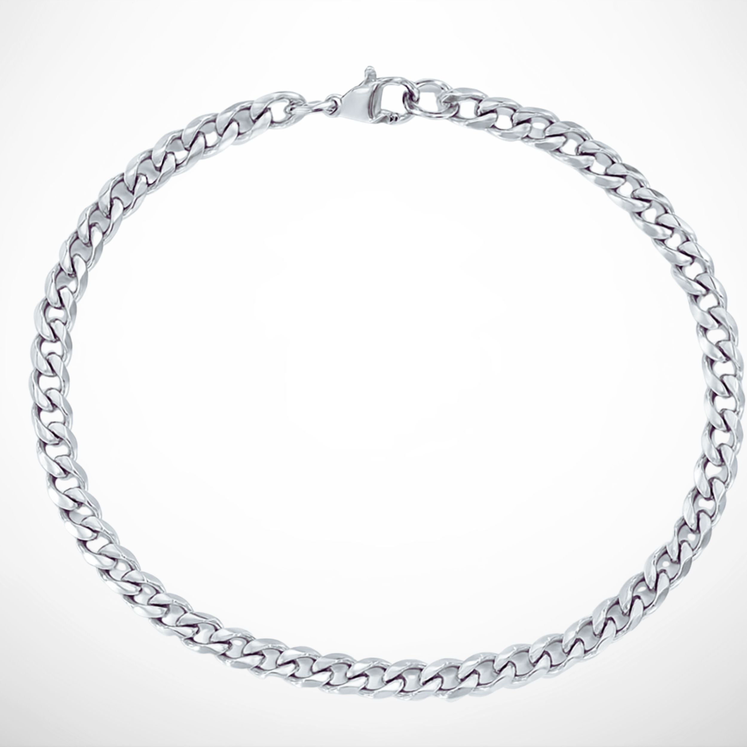 CUBAN BRACELET (SILVER) 5MM