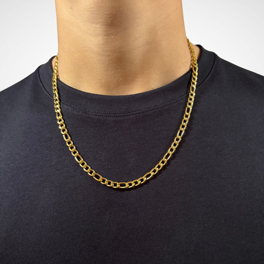 FIGARO CHAIN (18K GOLD) 5MM