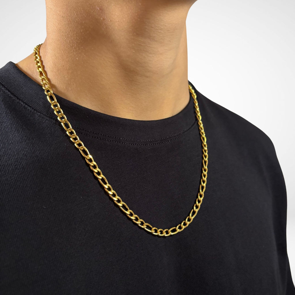 FIGARO CHAIN (18K GOLD) 5MM