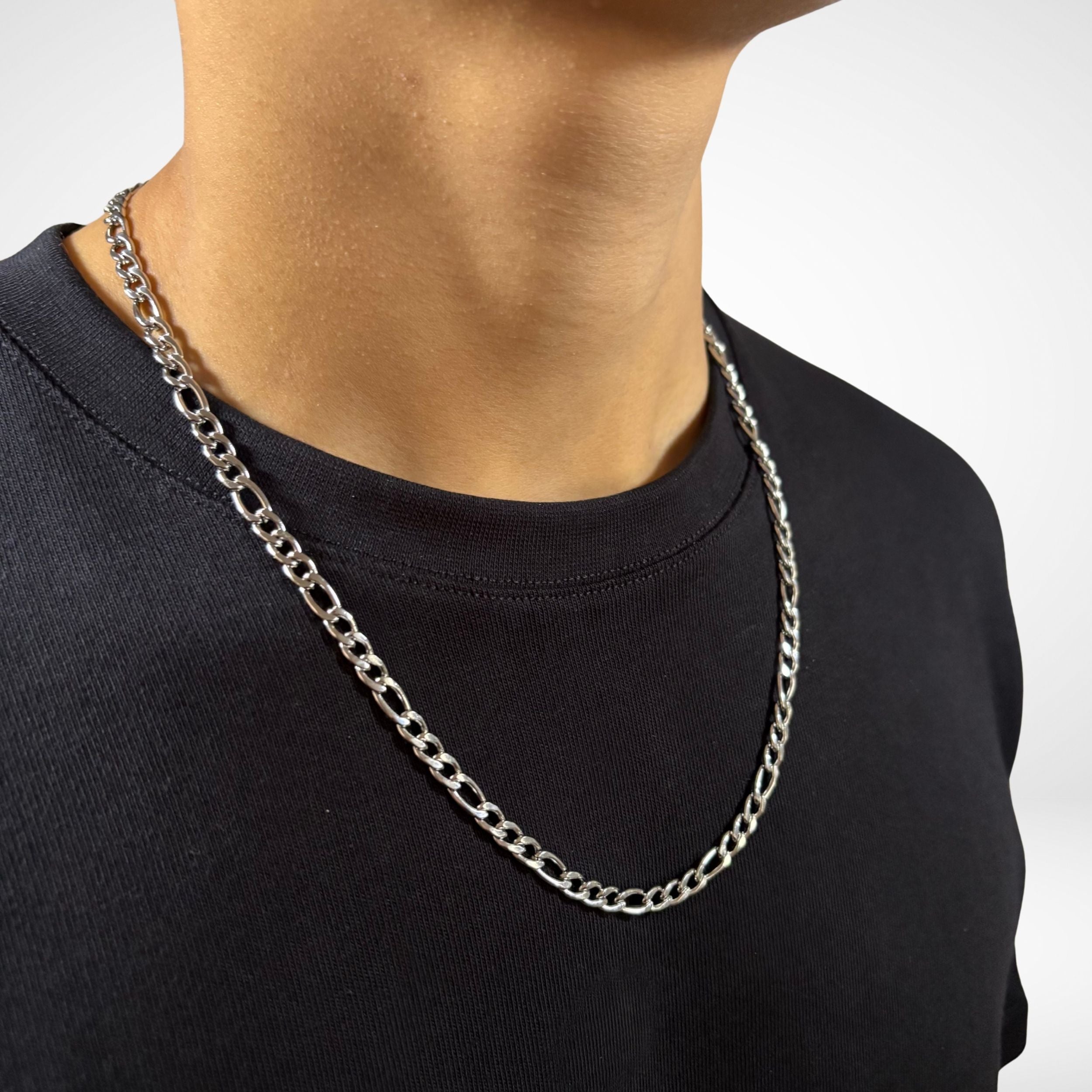 FIGARO CHAIN (SILVER) 5MM