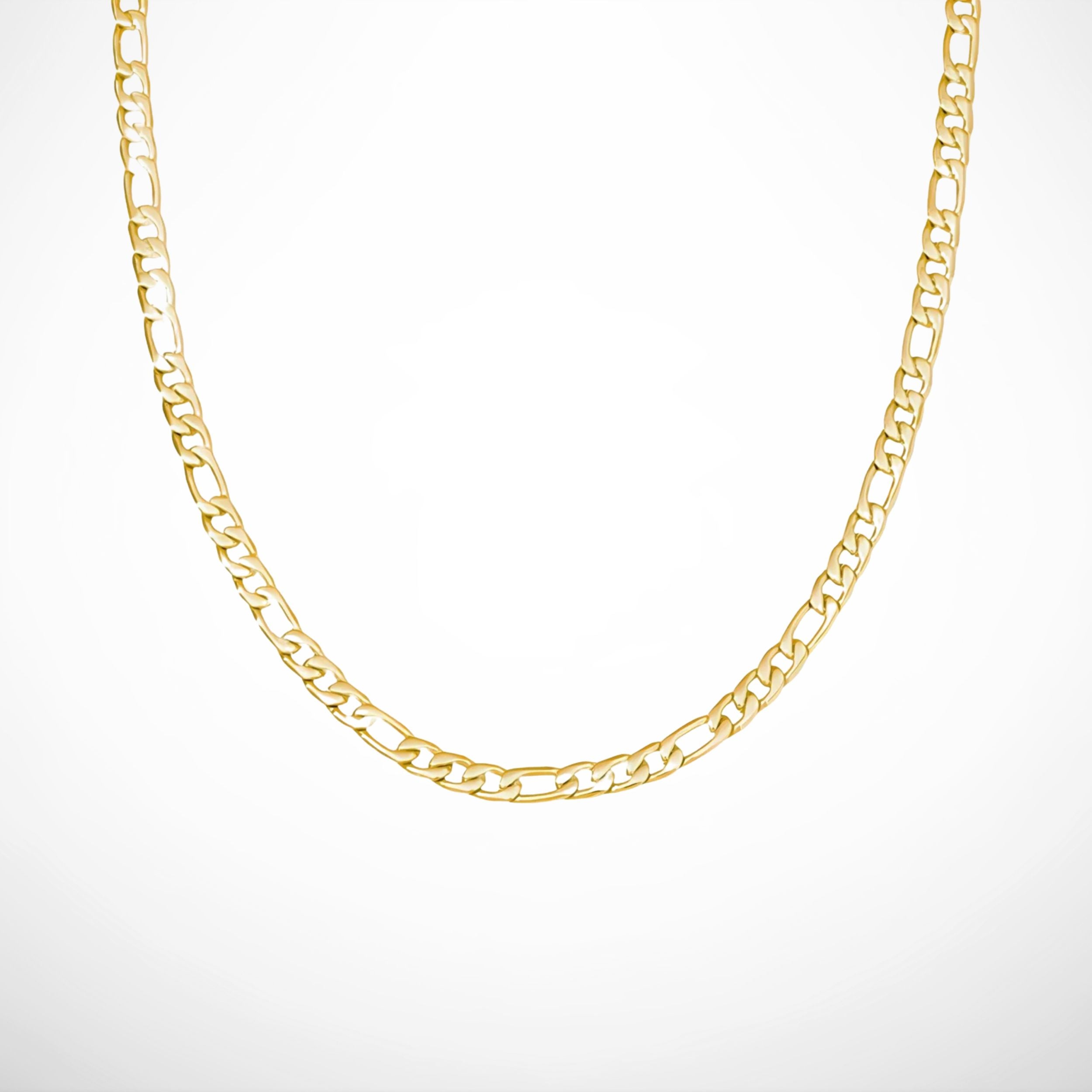 FIGARO CHAIN (18K GOLD) 5MM