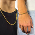 ROPE SET (18K GOLD) 5MM