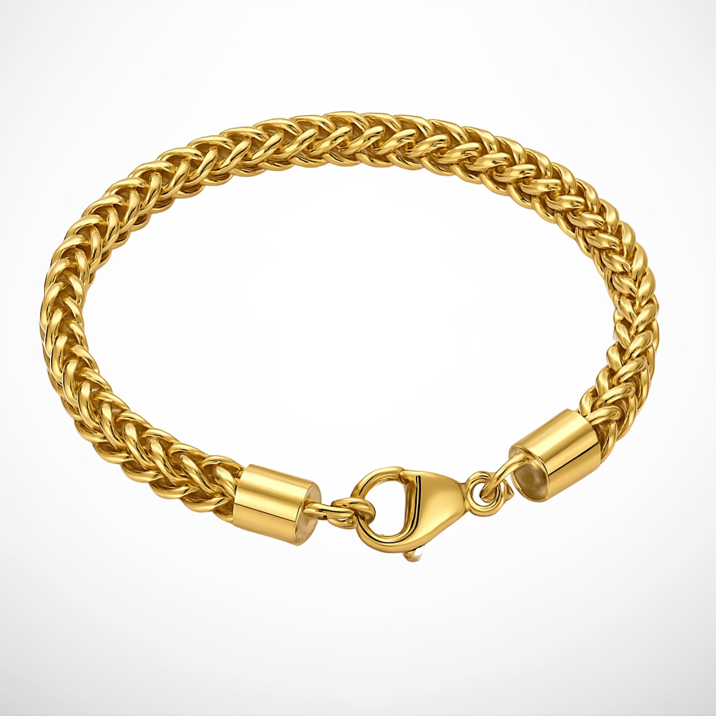 FRANCO BRACELET (18K GOLD) 5MM