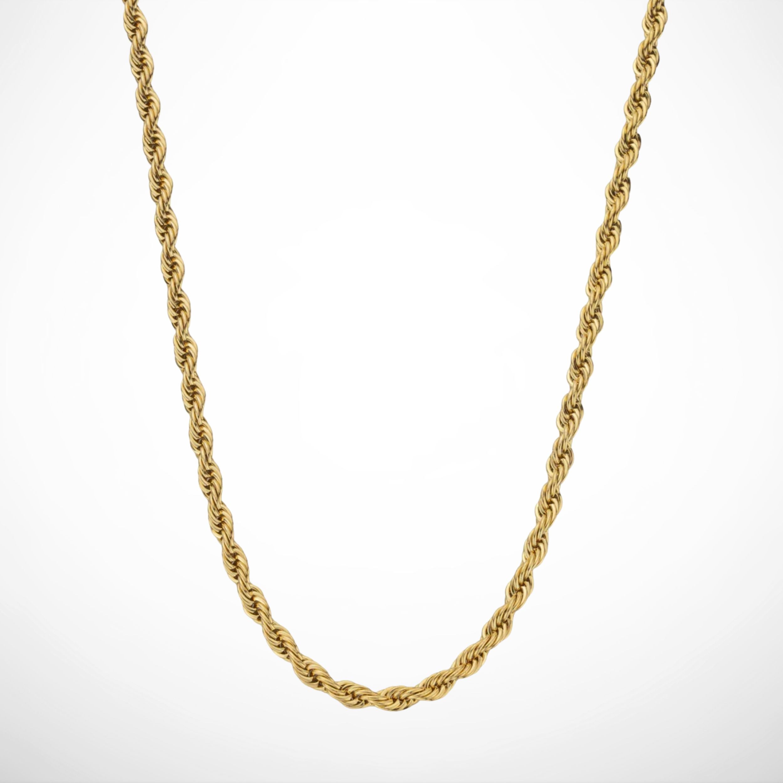 ROPE CHAIN (18K GOLD) 3MM