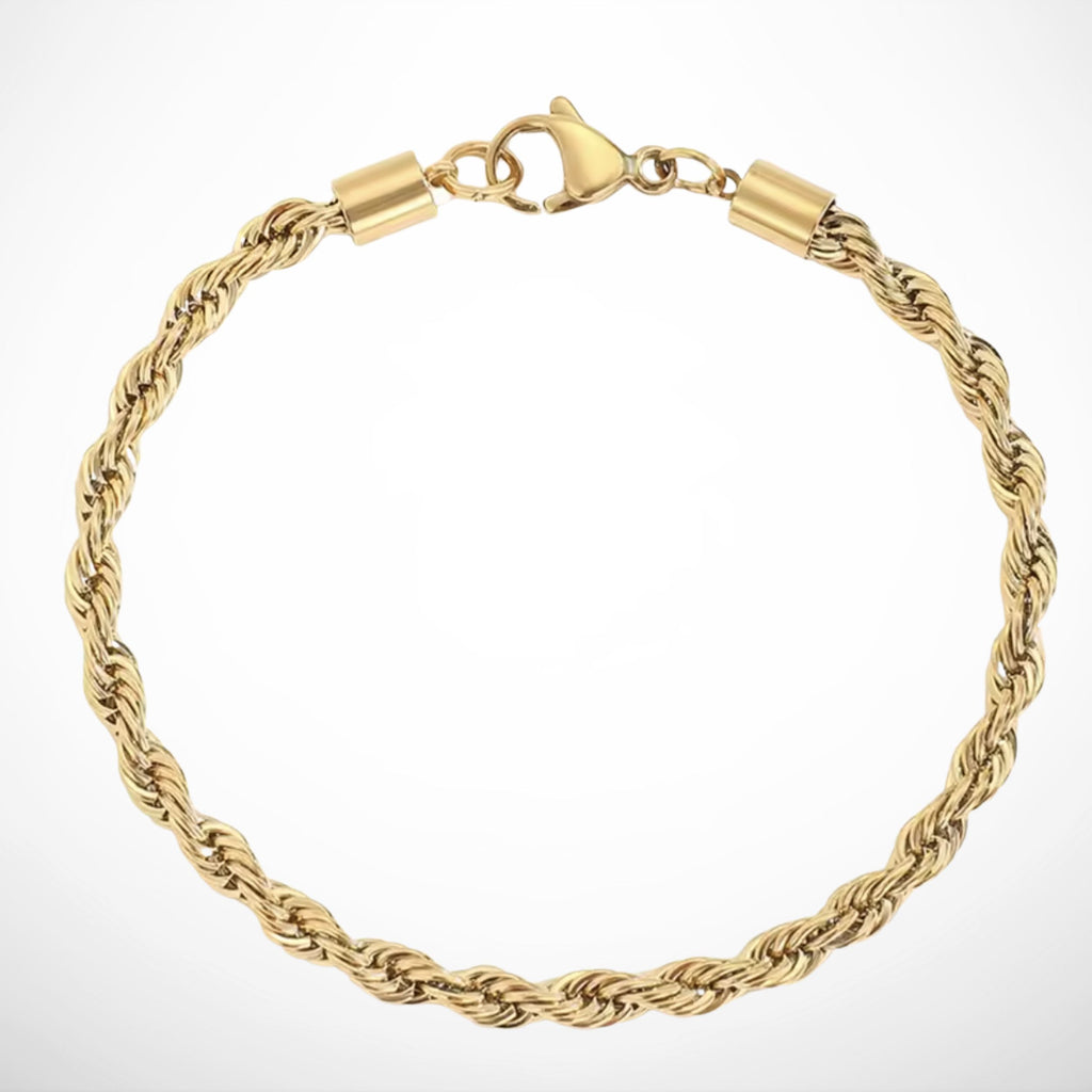 ROPE BRACELET (18K GOLD) 5MM