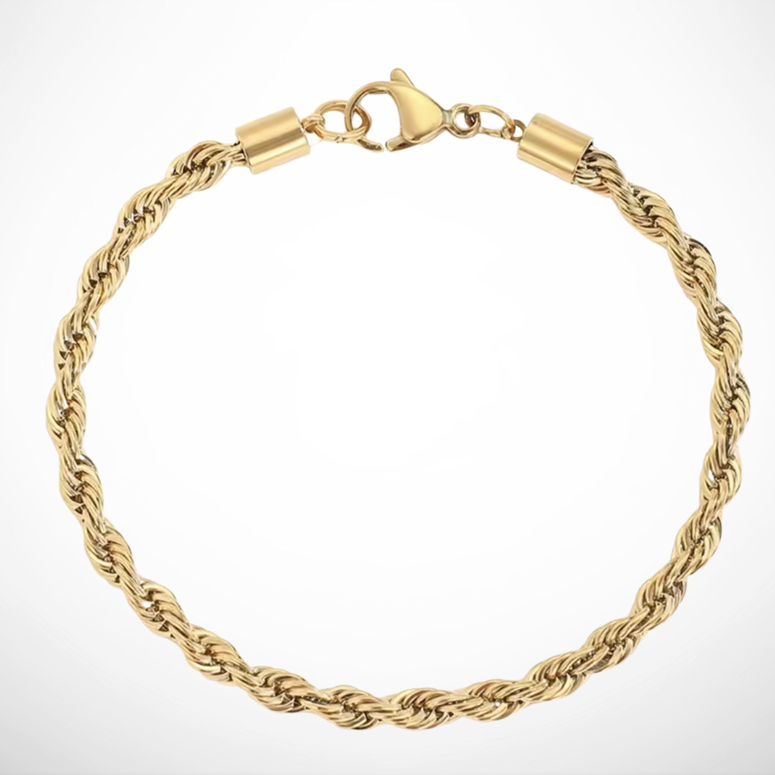 ROPE BRACELET (18K GOLD) 5MM