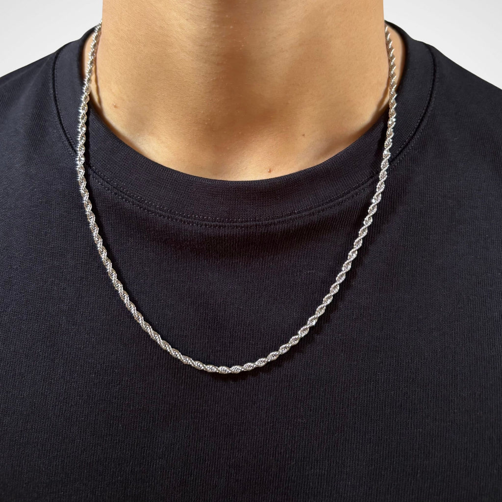 ROPE CHAIN (SILVER) 3MM