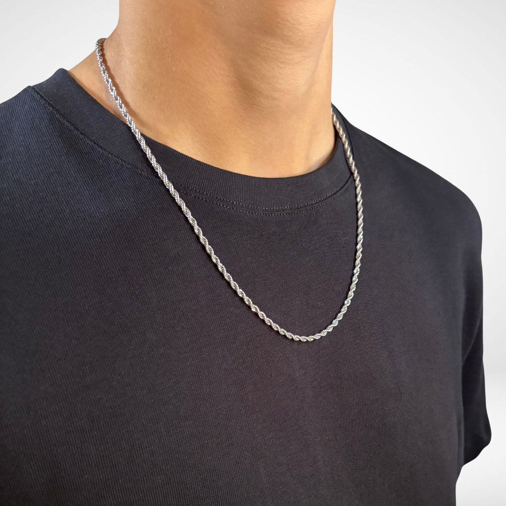 ROPE CHAIN (SILVER) 3MM