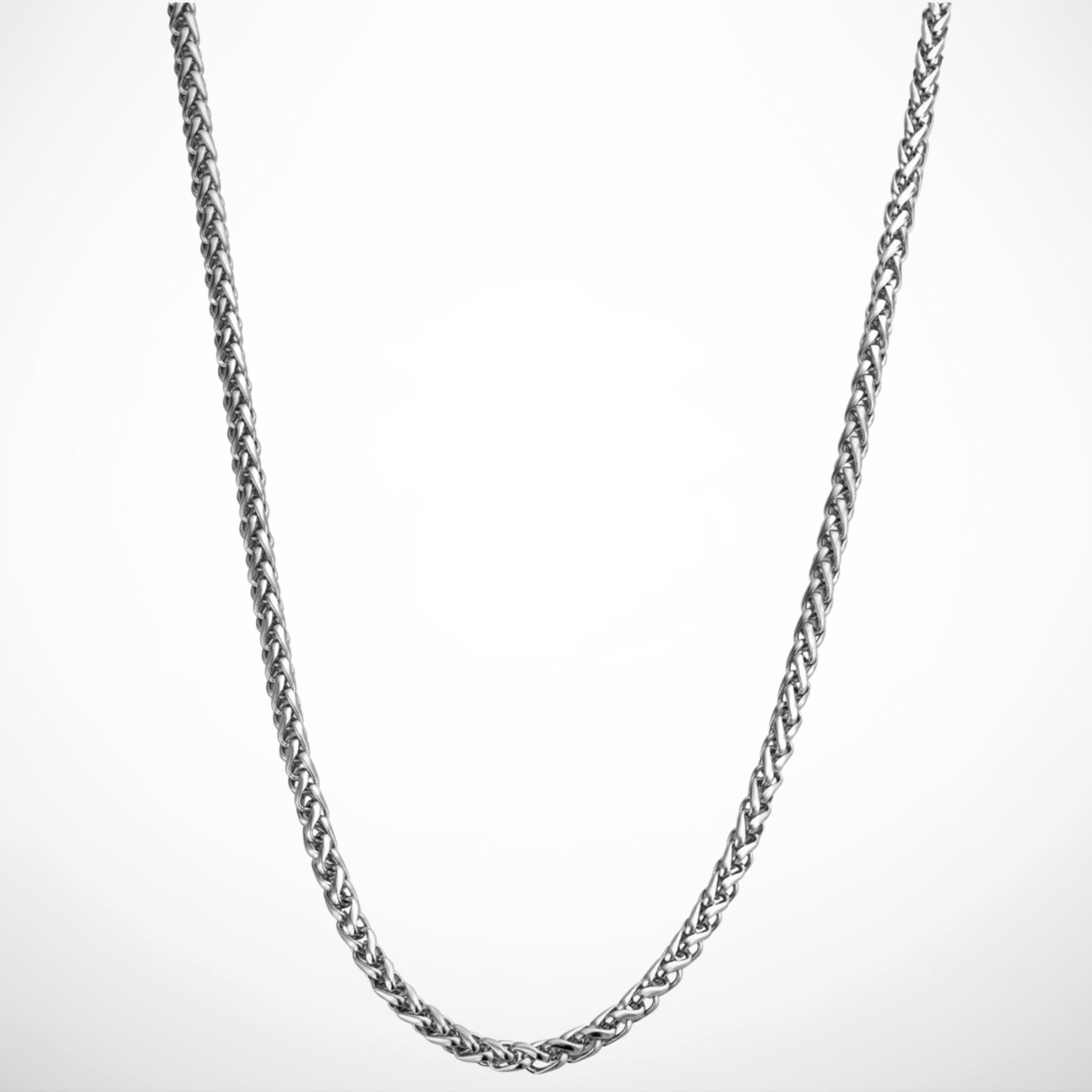 WHEAT CHAIN (SILVER) 3MM
